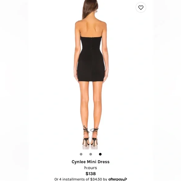 black dress from Revolve - Picture 2 of 3